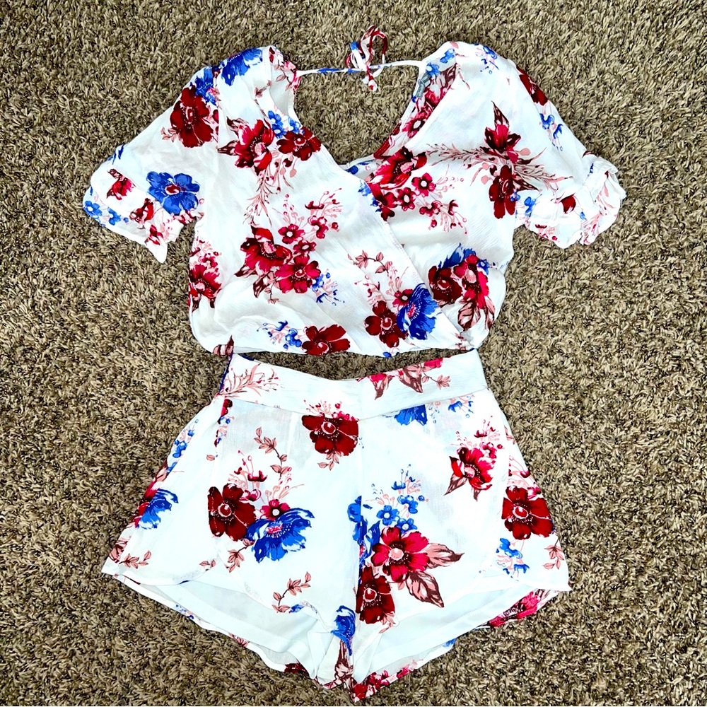 Floral Two Piece